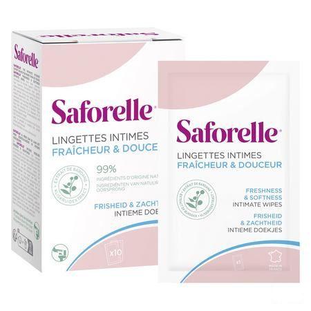 Saforelle Lingettes Flushable 10