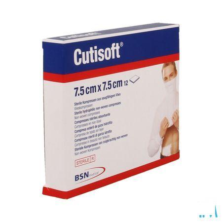 Cutisoft Ster Non Woven 7,5X 7,5cm 12