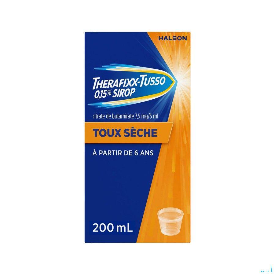 Therafixx-Tusso 0,15% Sirop 200 ml