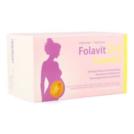 Folavit 0,4 mg Essential Tabletten 90 + Capsule 90  -  Kela Pharma