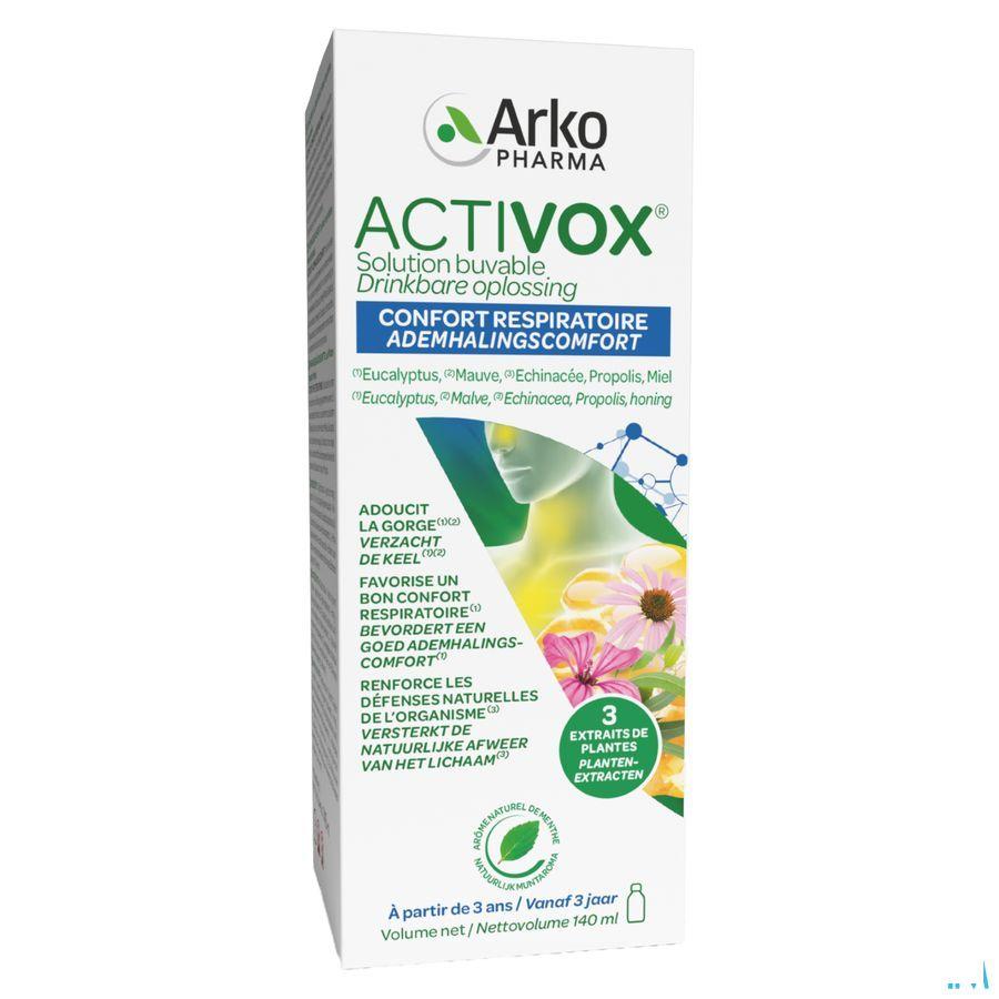 Activox Sirop Aux Herbes 150 ml  -  Arkopharma