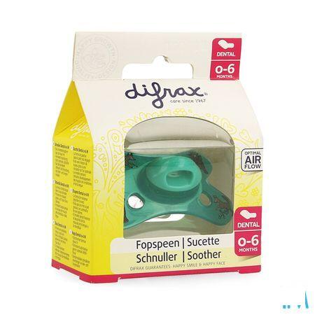 Difrax Fopspeen Sil Mini-dental 0-6m 799  -  Difrax