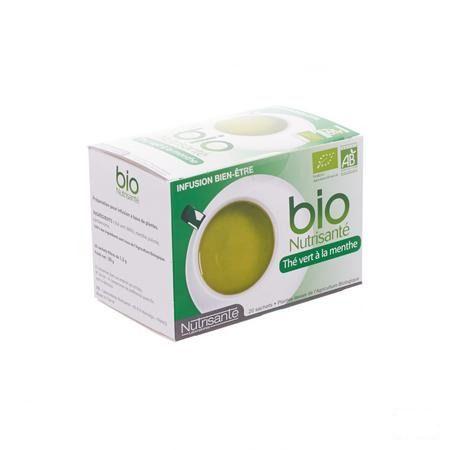 Infusion Bio The Vert-menthe Sachets 20  -  Nutrisante