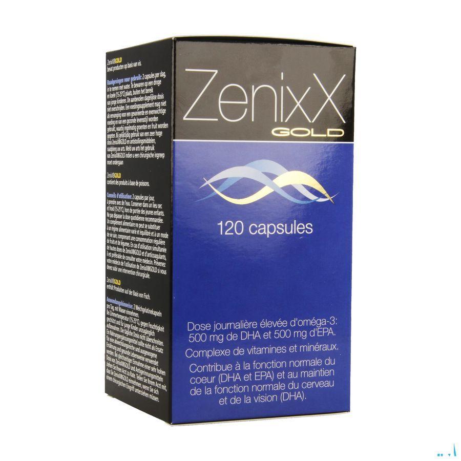 Zenixx Gold Capsule 120x 890 mg  -  Ixx Pharma
