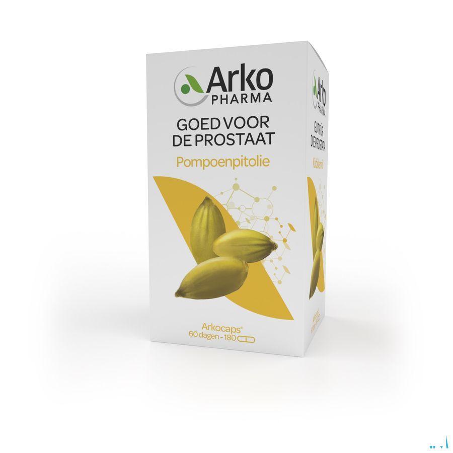 Arkogelules Huile De Pepins De Courge Capsule 180  -  Arkopharma