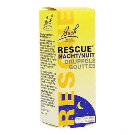 Bach Rescue Druppels Nacht 10 ml