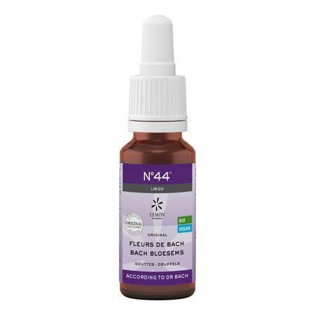 Fleurs De Bach Bio Nr 44 Gouttes Libido 20 ml  -  Eureka Pharma