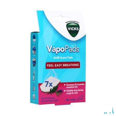 Vicks Vbr7e Paediat.comf.vapopads Rosmary-lavend 7 