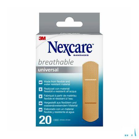 Nexcare 3M Breath.Univ.19X72Mm Strips 20 N0320Ns-0  -  3M