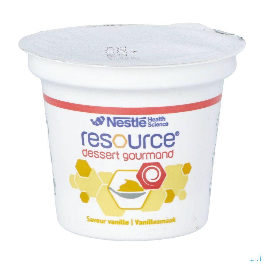Resource Dessert Gourmand Vanille 4x125 gr 12318667  -  Nestle