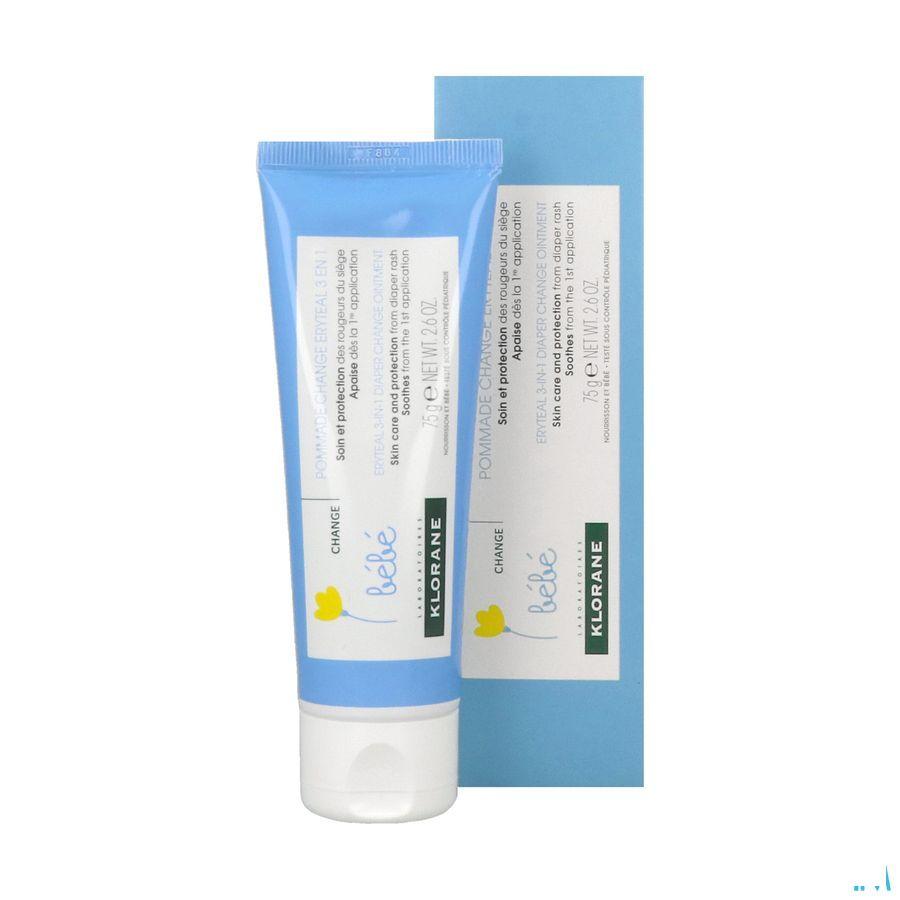 Klorane Baby Eryteal Creme Luierwissel 75 gr