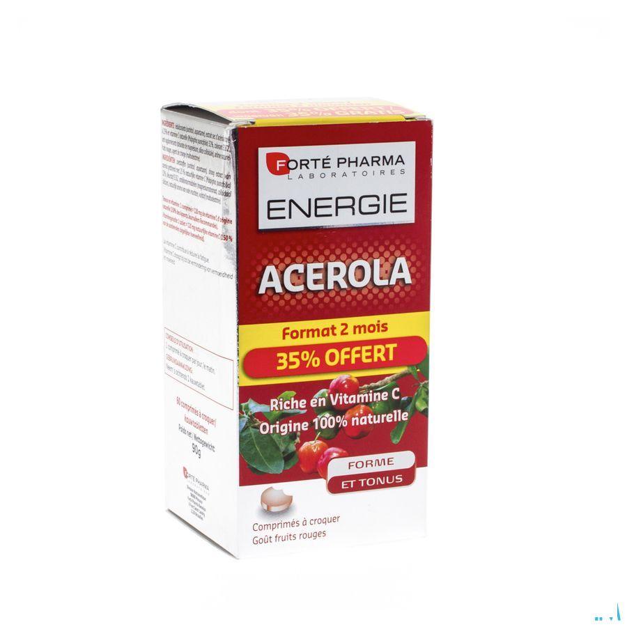 Energie Acerola kauwtabletten 60  -  Forte Pharma