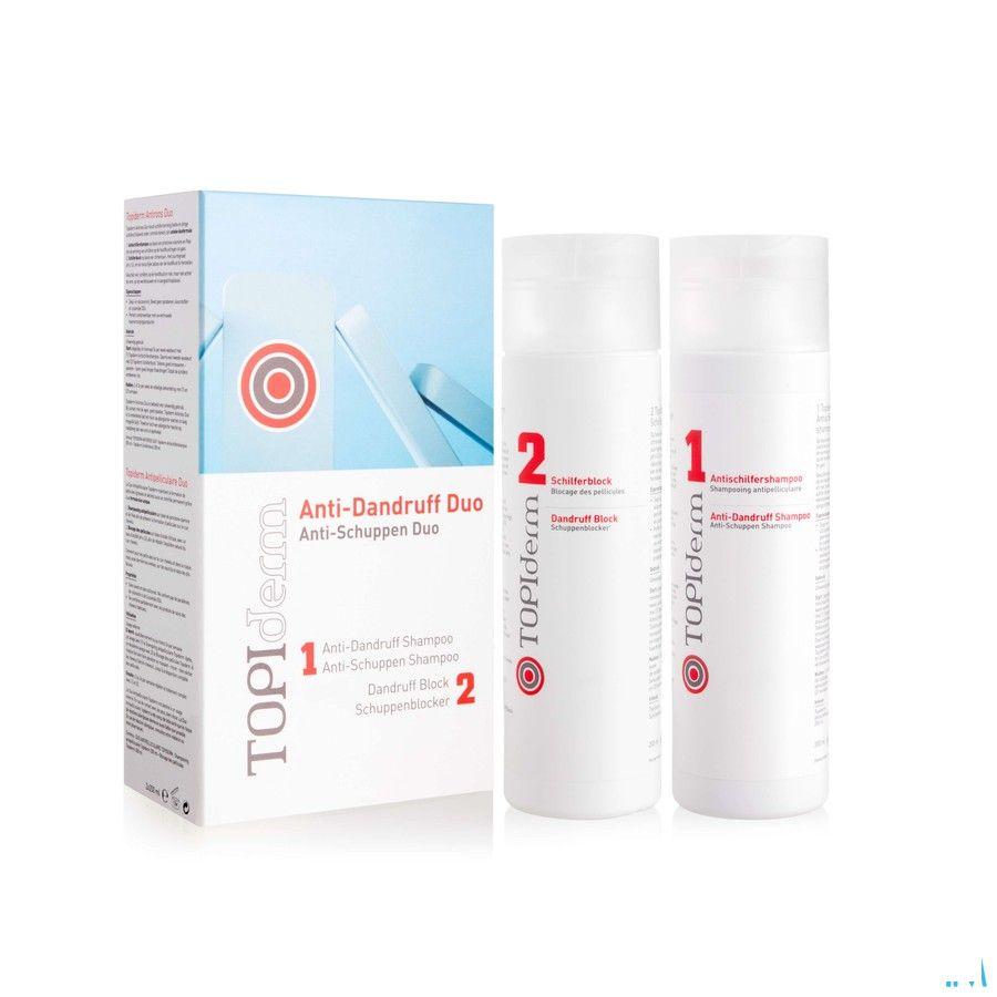 Topiderm Shampoo Duo Shampoo + Schilferblock 2x200 ml