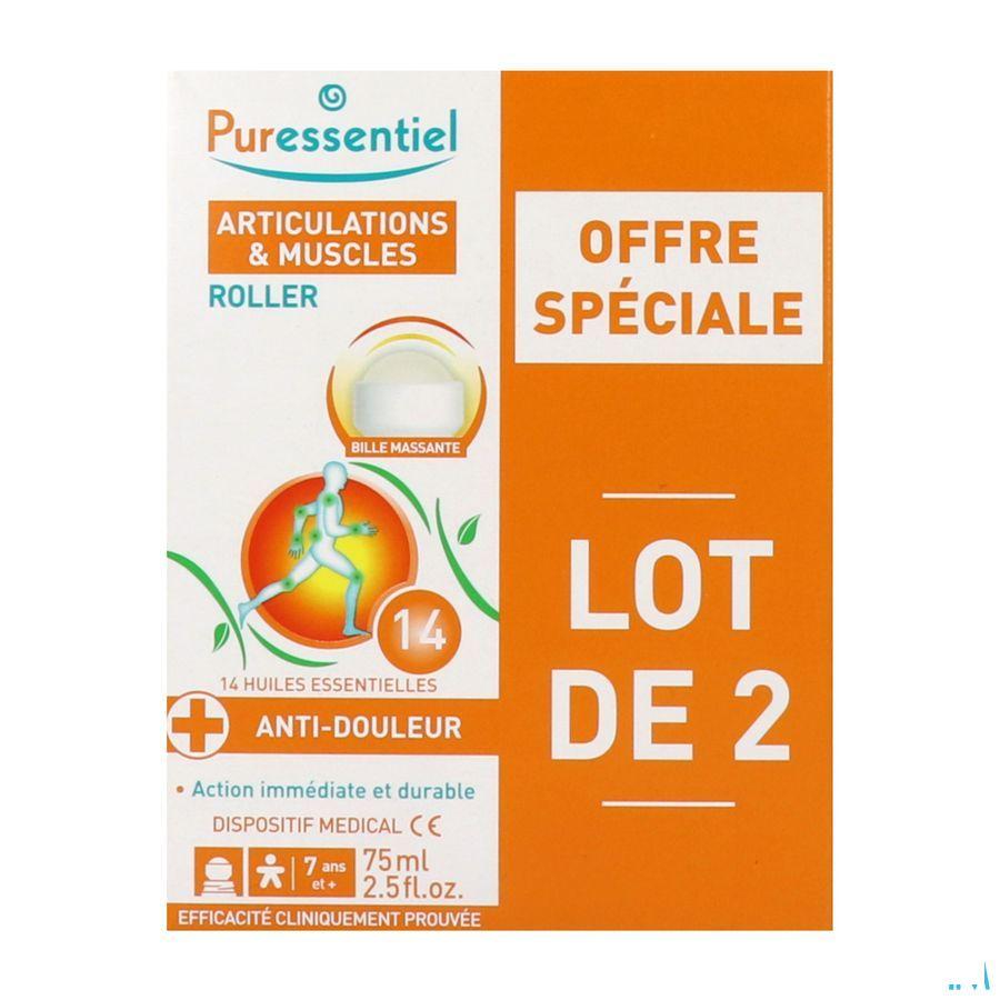 Puressentiel Gewrichten Roller 14 Essentiele Olie 2x75 ml  -  Puressentiel