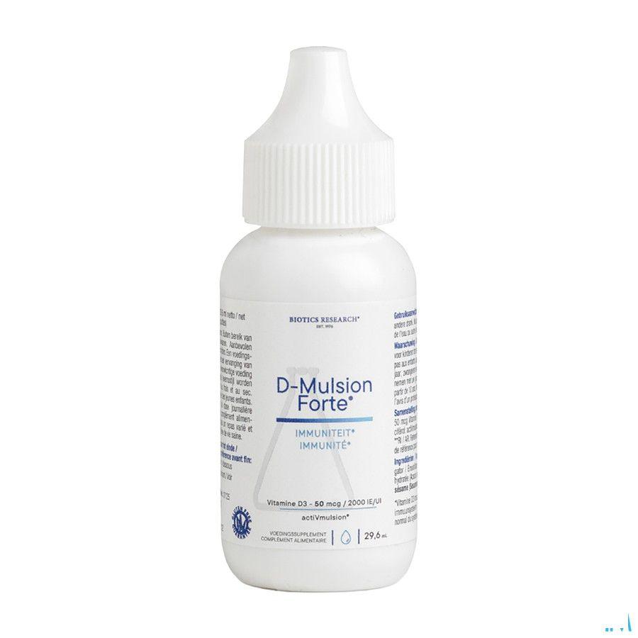 Biotics D-Mulsion Forte (Vitamine D) 29.6 ml  -  Energetica Natura