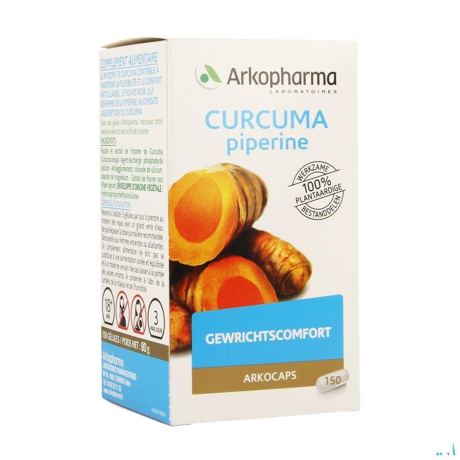Arkocaps Curcuma + erine 150  -  Arkopharma