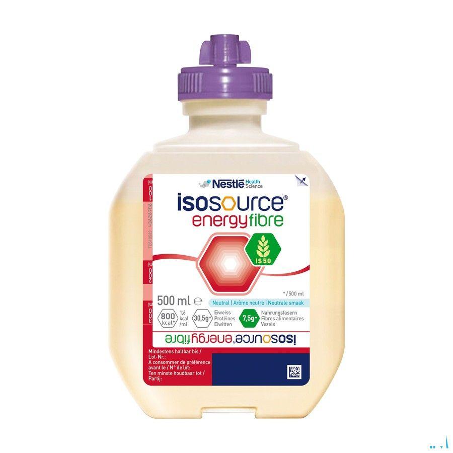 Isosource Energy Fibre Neutral Smartflex 500 ml  -  Nestle