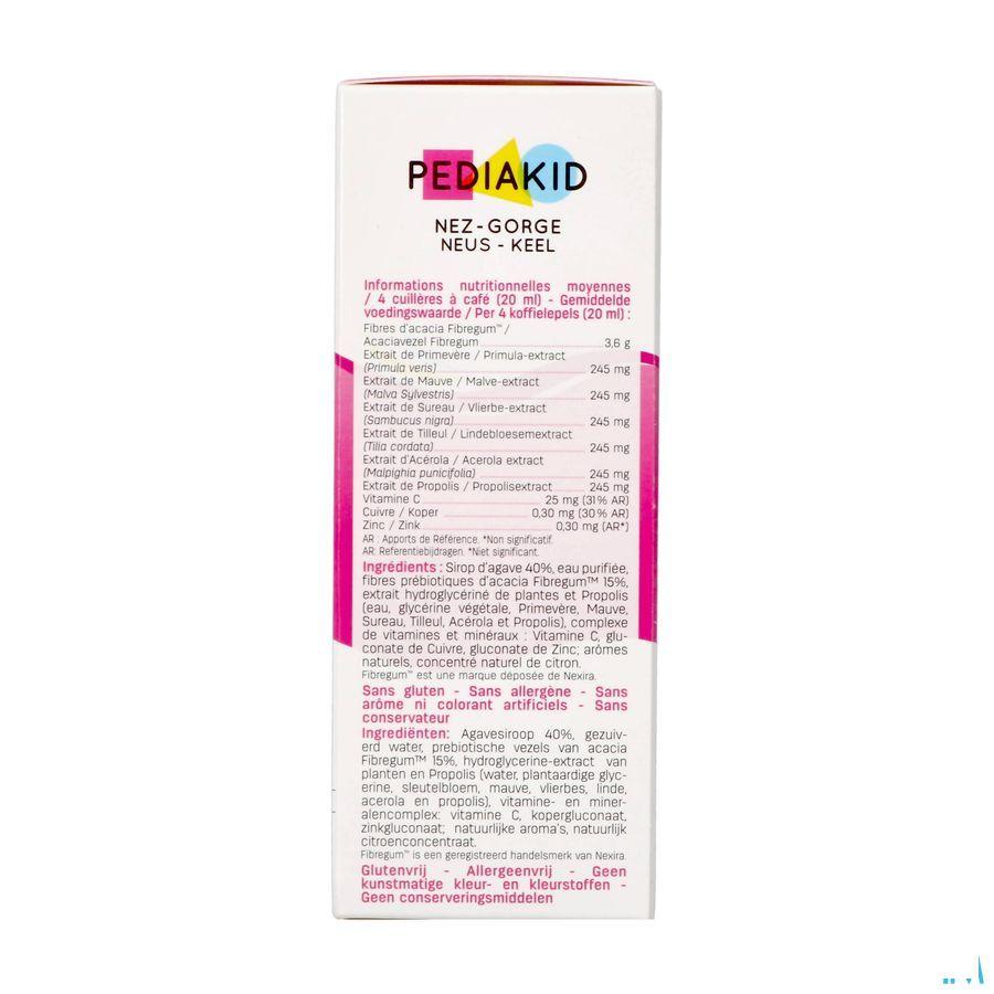 Pediakid Neus Keel Drink Oplossing Flacon 125 ml