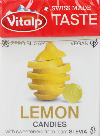 Vitalp Bonbon Citron S/Sucre Stevia 25 g