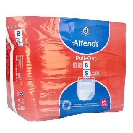 Attends Pull On 8 Slip Small 1x16