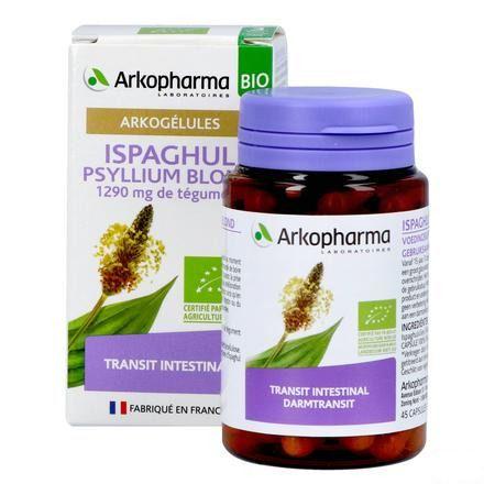 Arkogelules Ispaghul Psyllium Blond Bio Caps 45