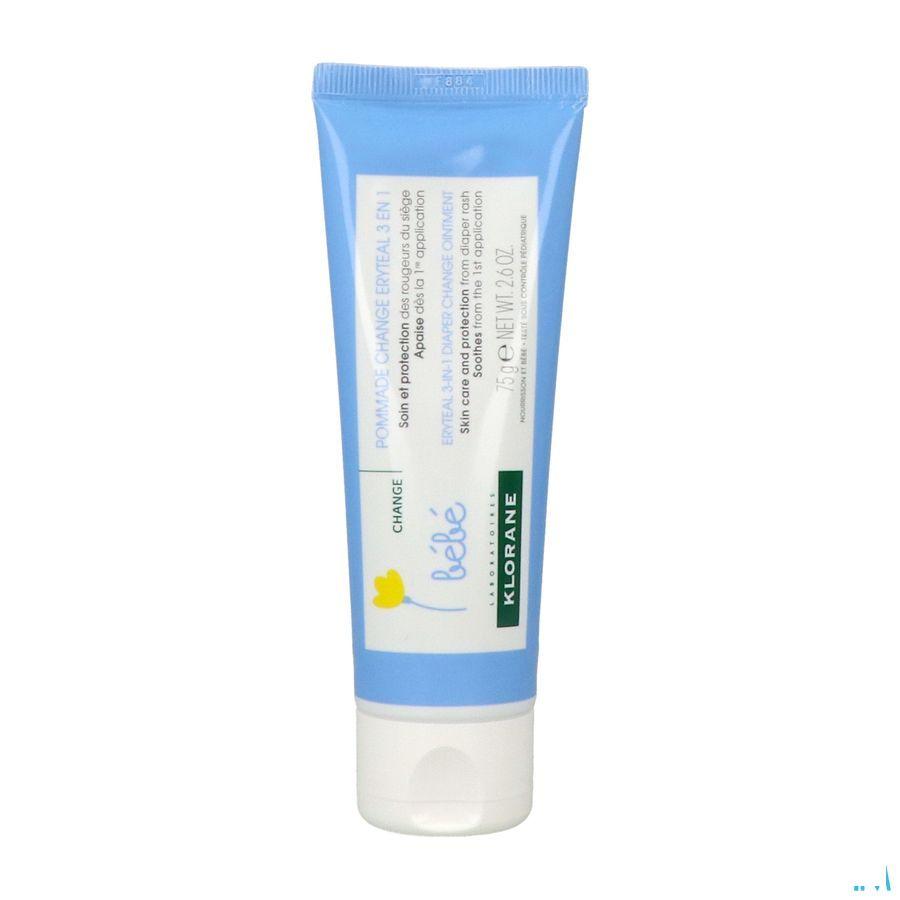 Klorane Baby Eryteal Creme Luierwissel 75 gr