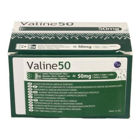 Valine 50 Poeder Zakje 30x4g 