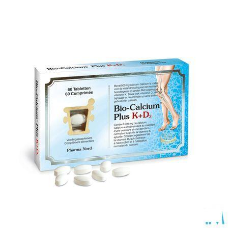Bio-calcium Plus K + d3 Tabletten 60  -  Pharma Nord