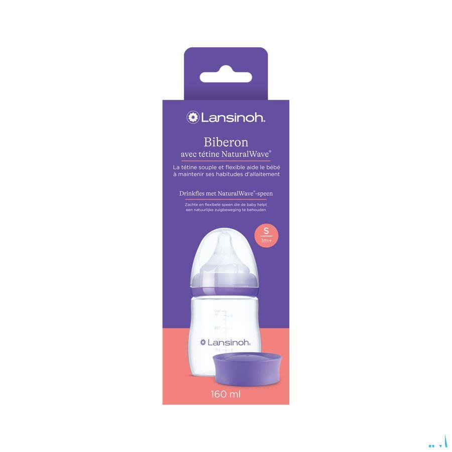 Lansinoh Zuigfl + Speen Nat Wave 75460 1