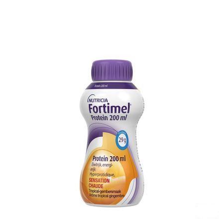 Fortimel Protein 200 ml Tropical Gember 4X200 ml  -  Nutricia