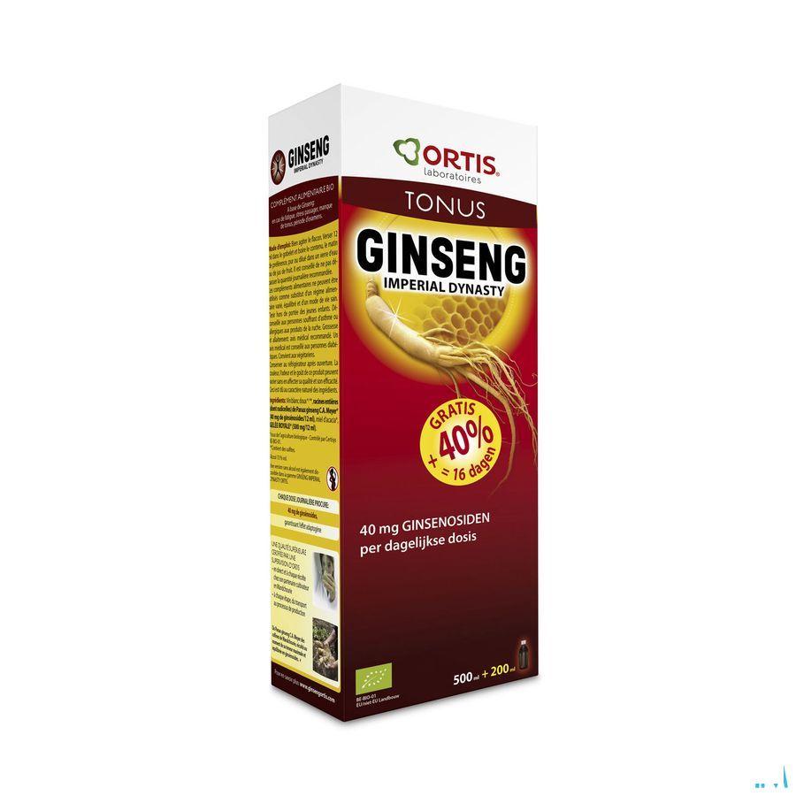 Ortis Ginseng Dynasty Imperial Bio 700 ml  -  Ortis