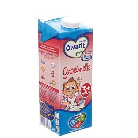 Olvarit Lait Croissance + 3ans 1l  -  Nutricia