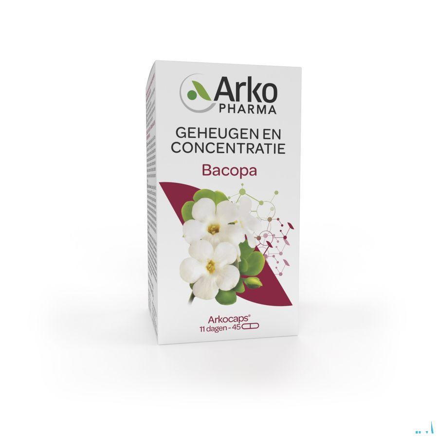 Arkocaps Bacopa Plantaardig 45  -  Arkopharma