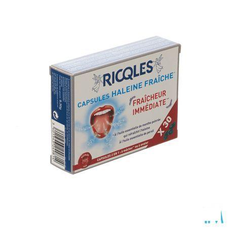 Ricqles Frisse Adem Capsule 30  -  Urgo Healthcare