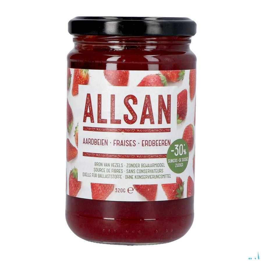 Allsan Broddbeleg Aardbei 320 gr  -  Revogan