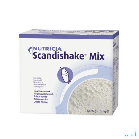 Scandishake Mix Neutraal Zakje 6x85 gr  -  Nutricia