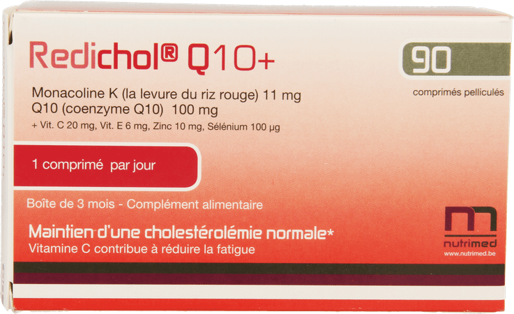Redichol Q10 Plus Blister Tabletten 90  -  Nutrimed