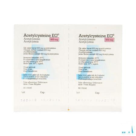 Acetylcysteine EG Sachets 10x600 mg  -  EG