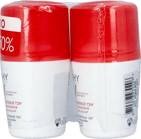 Vichy Deo Transp. Exc Stress Resist Rol Duo 2x50 ml  -  Vichy