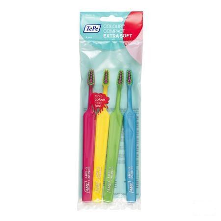 Tepe Colour Compact Brosse Dents X-souple 4