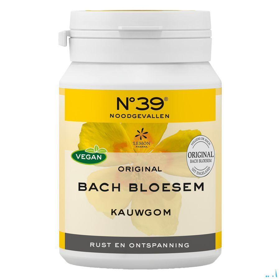 Bachbloesem Kauwgom Nr 39 Noodgevallen 40st  -  Eureka Pharma
