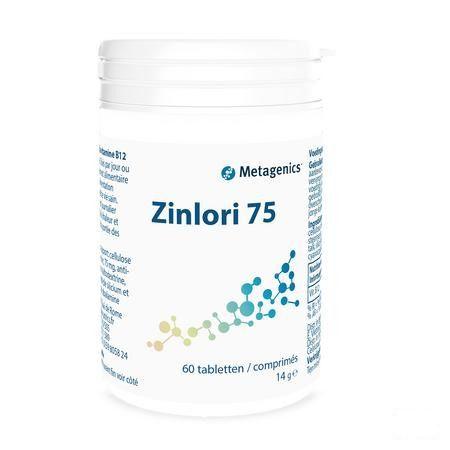 Zinlori 75 Tabletten 60 4216  -  Metagenics