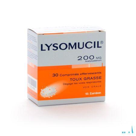 Lysomucil 200 Comp Eff 30 X 200 mg