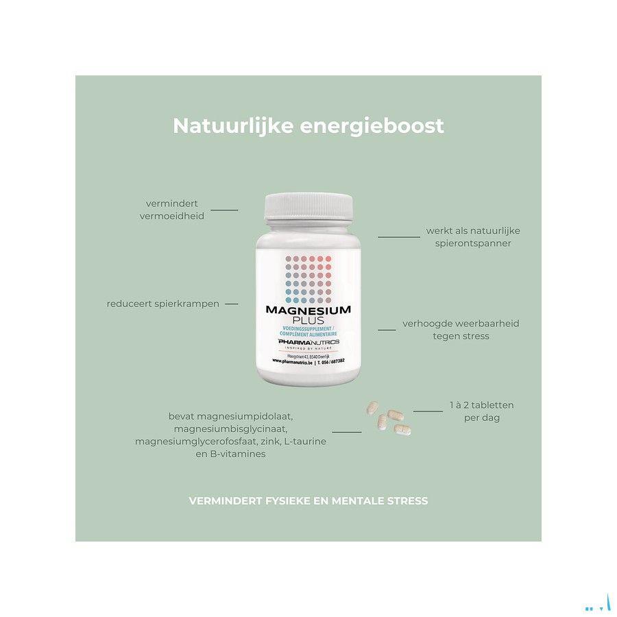 Magnesium Plus Comprimes 90 Pharmanutrics  -  Pharmanutrics