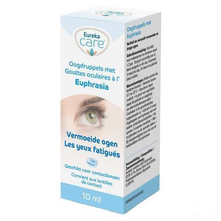 Eureka Care Oogdrup. Vermoeide Ogen Euphrasia 10 ml  -  Eureka Pharma