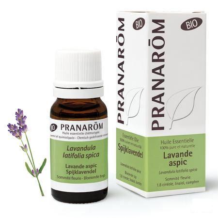 Spijk Lavendel Bio Essentiele Olie 10 ml  -  Pranarom