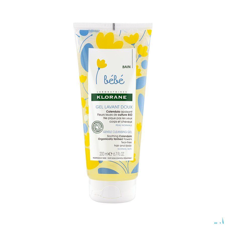 Klorane Baby Zacht Reinigingsgel 200 ml
