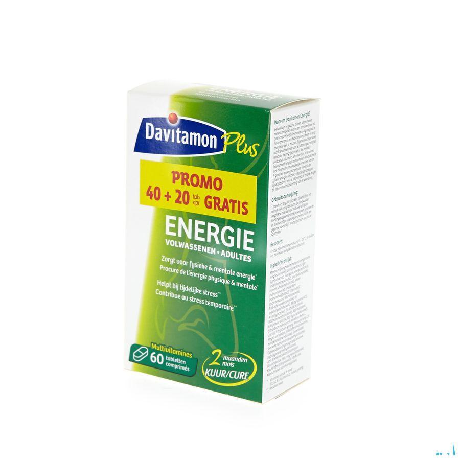 Davitamon Energy Adult Tabletten 40 + 20