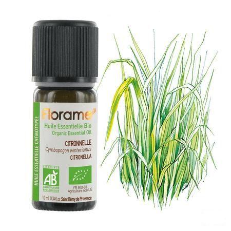 Florame He Citronnelle Bio 10 ml  -  Natur'Inov