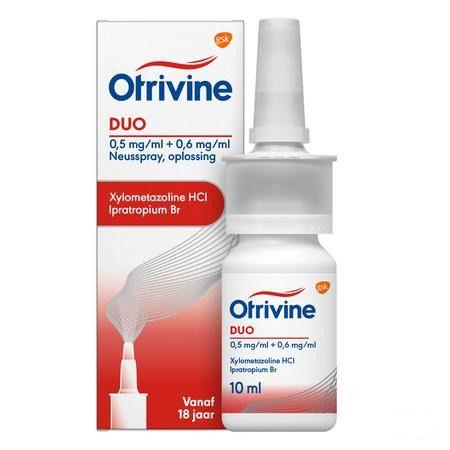 Otrivine Duo 0,5/0,6 Spray Nas 10 ml